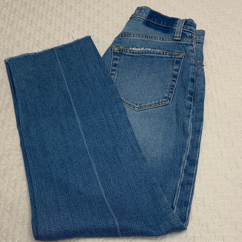 Abercrombie Straight Leg Blue Jeans